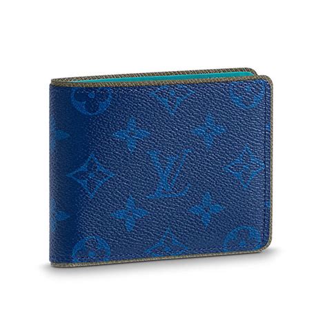 mens blue louis vuitton wallet|Louis Vuitton men's zipper wallet.